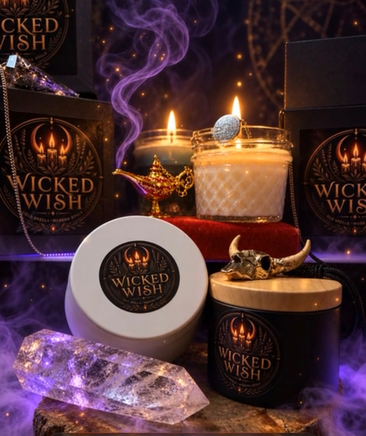 Wicked WISH — Justice & Peace (Blue)